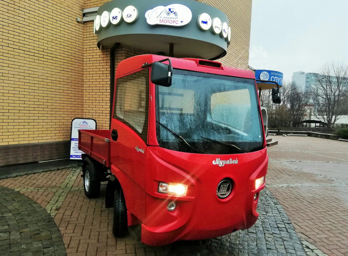 Грузовой электромобиль муравей ВТС 02