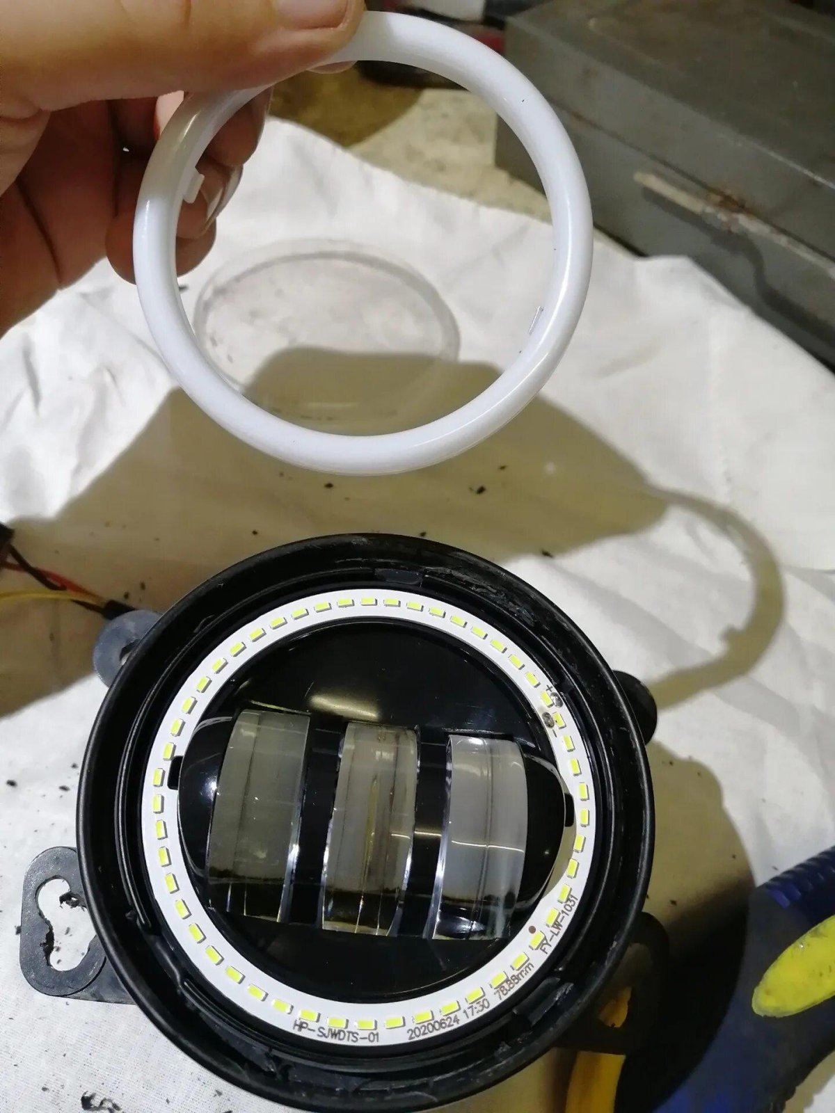 Led ПТФ Mitsubishi Montero v 63