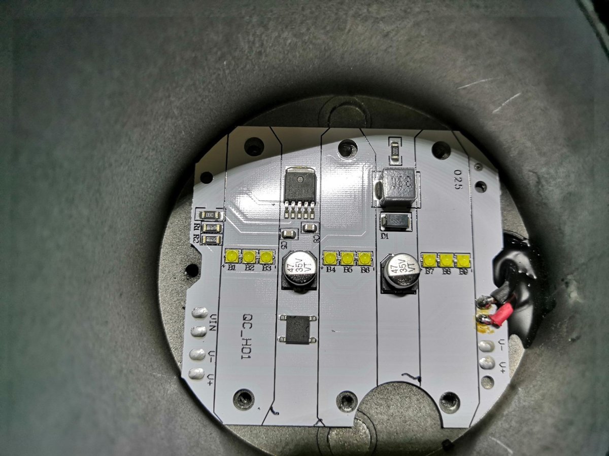 Плата ПТФ led