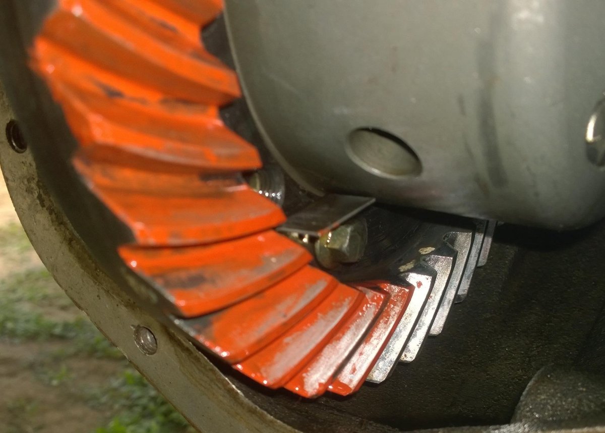 Пятно контакта главной пары УАЗ Патриот Спайсер