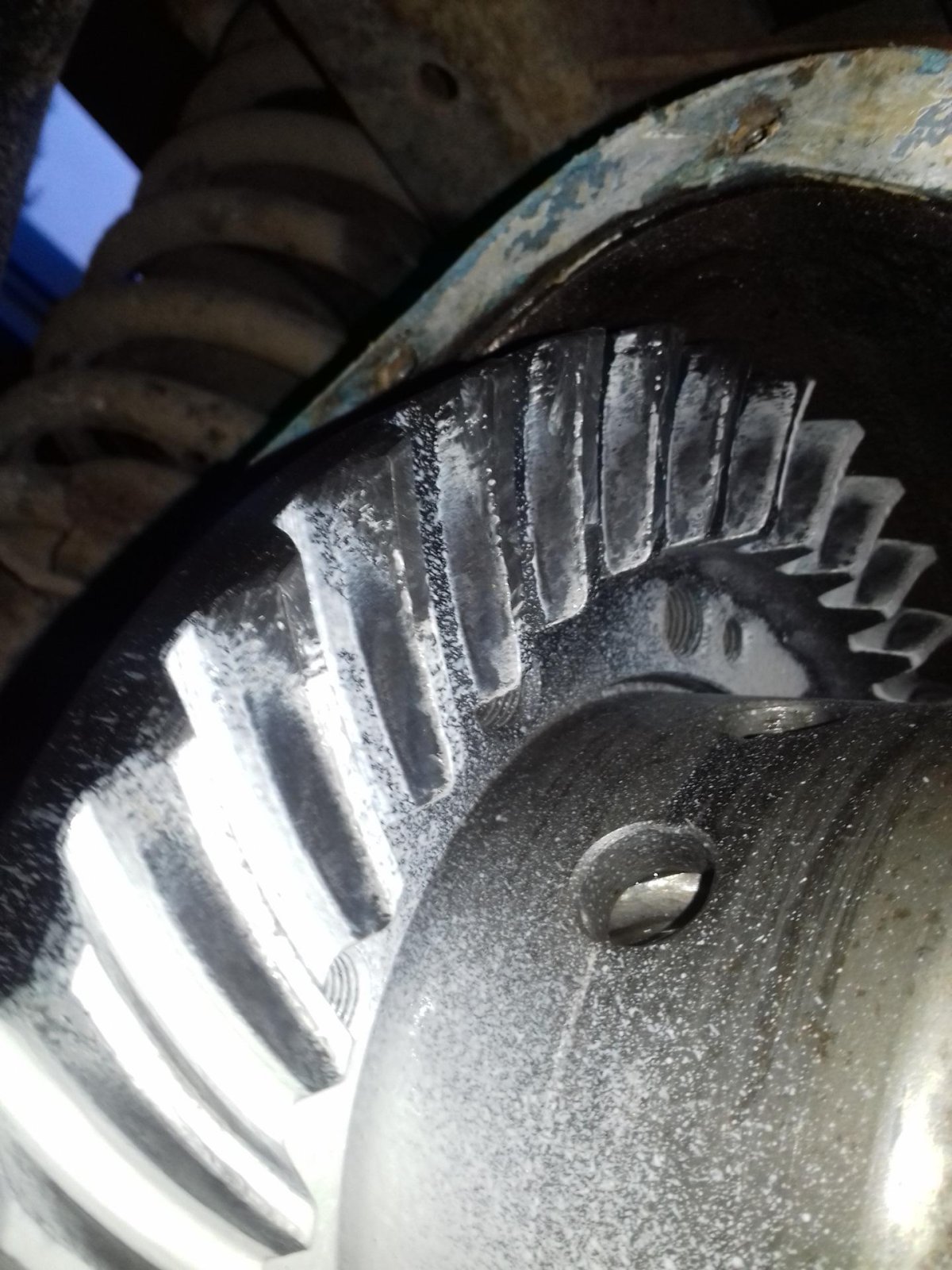 Пятно контакта главной пары УАЗ Патриот