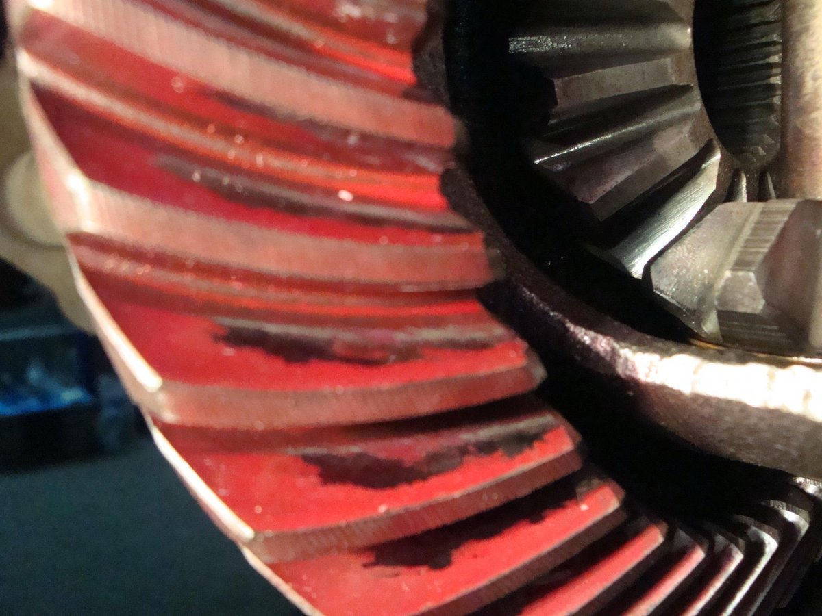 Пятно контакта главной пары УАЗ