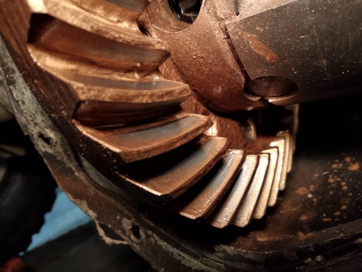 Пятно контакта главной пары УАЗ