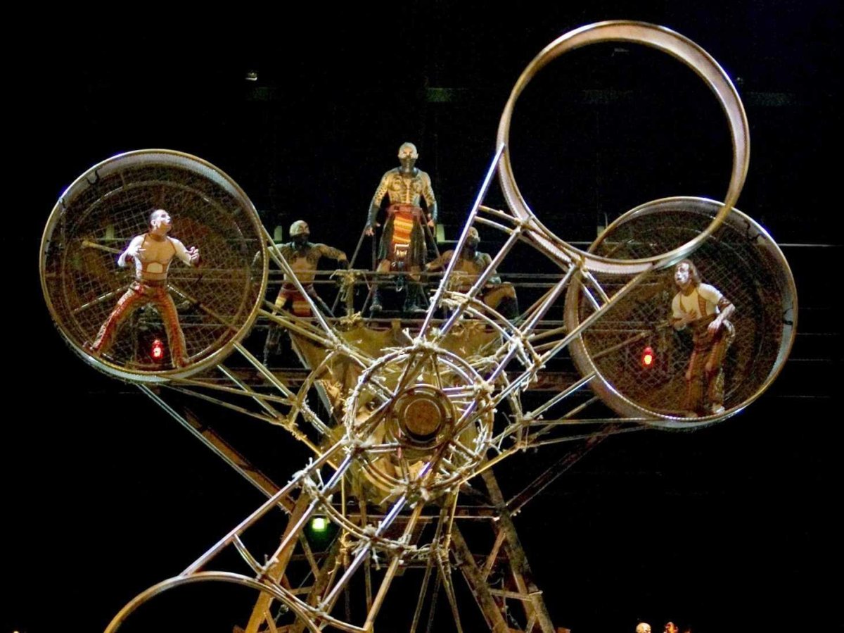 Дю солей колесо смерти