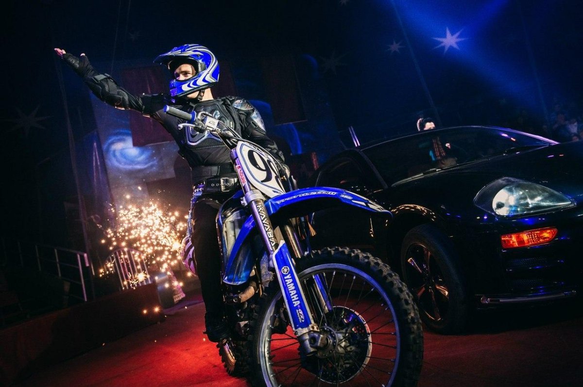 Цирк Граф Орлов байк мото шоу