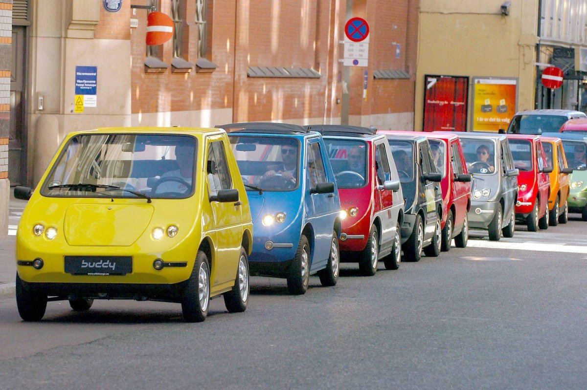 Норвежский электромобиль