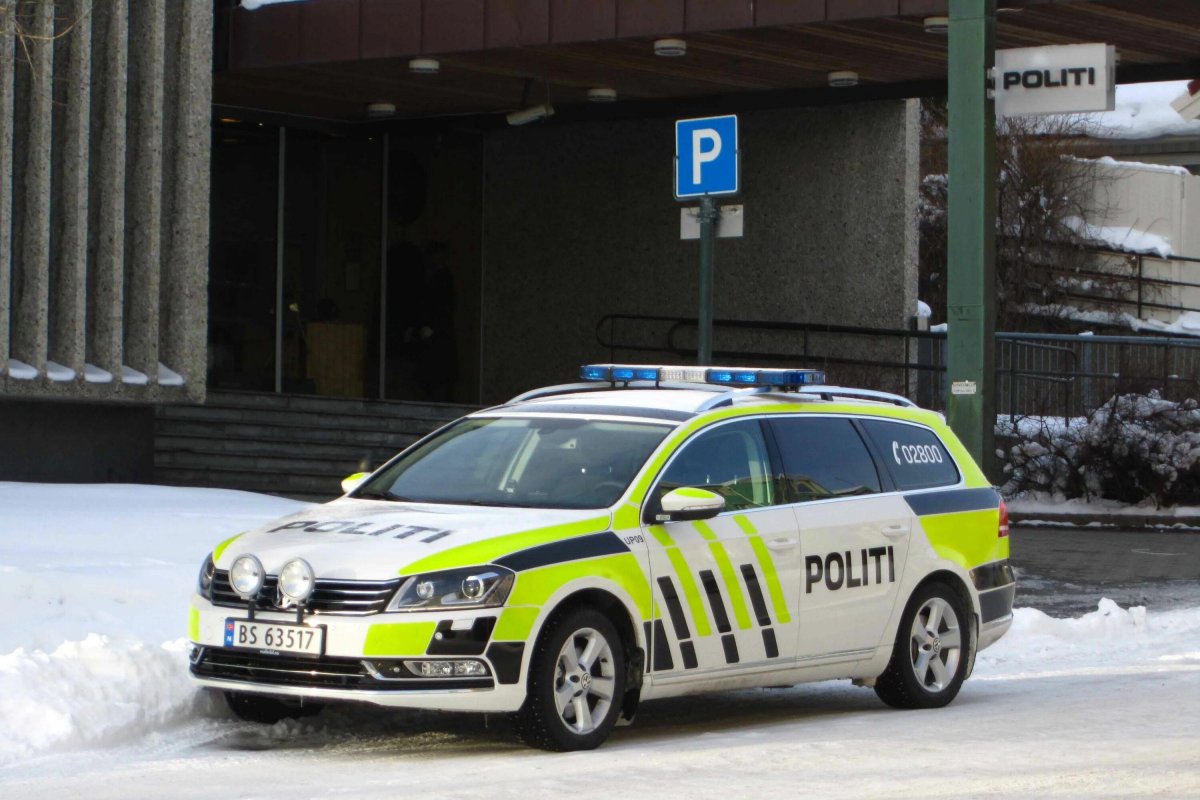 Норвежская полиция машины