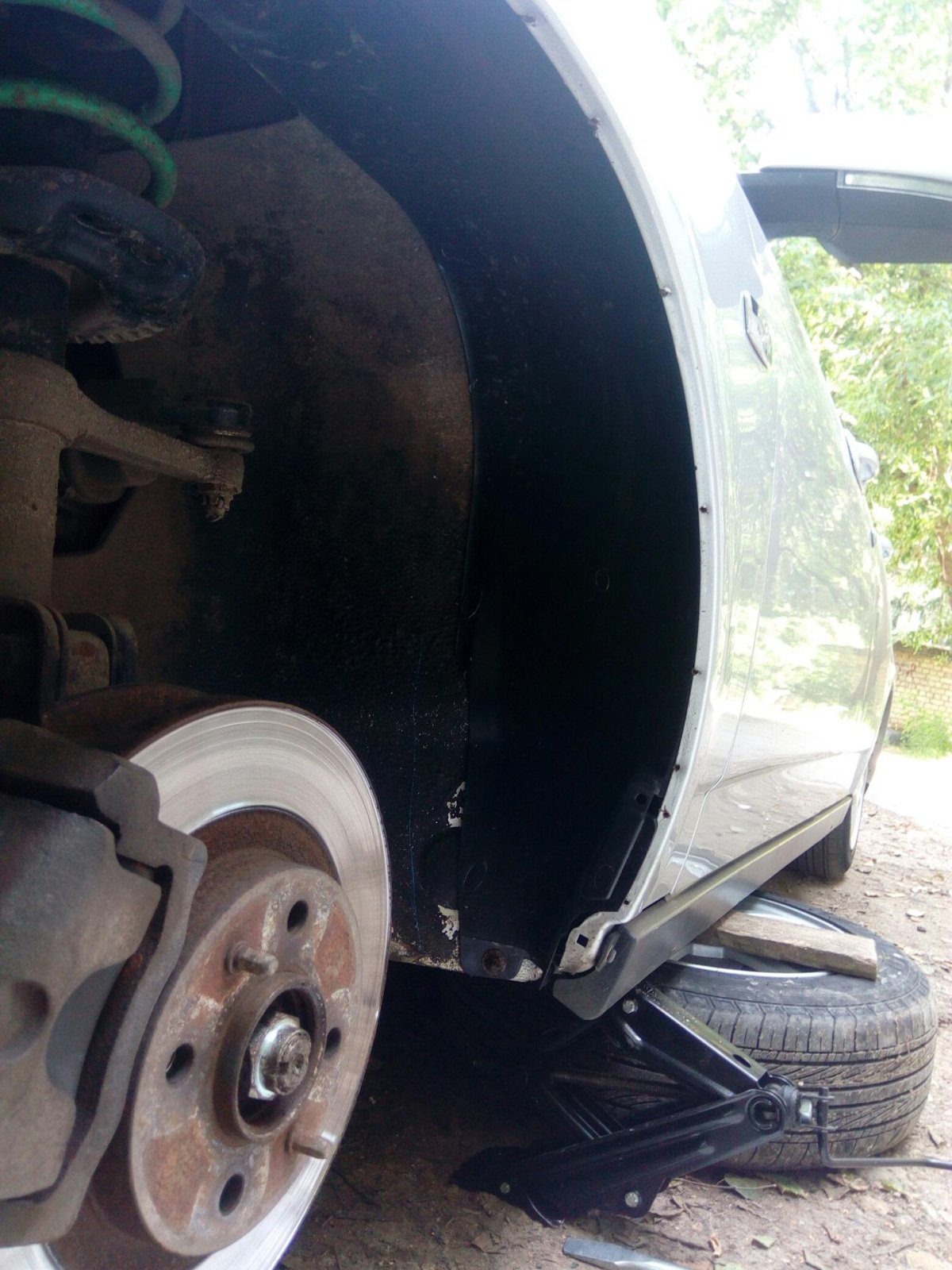 Подкрылки Лада Приора