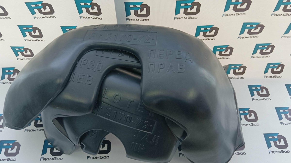 Задние подкрылки на приору