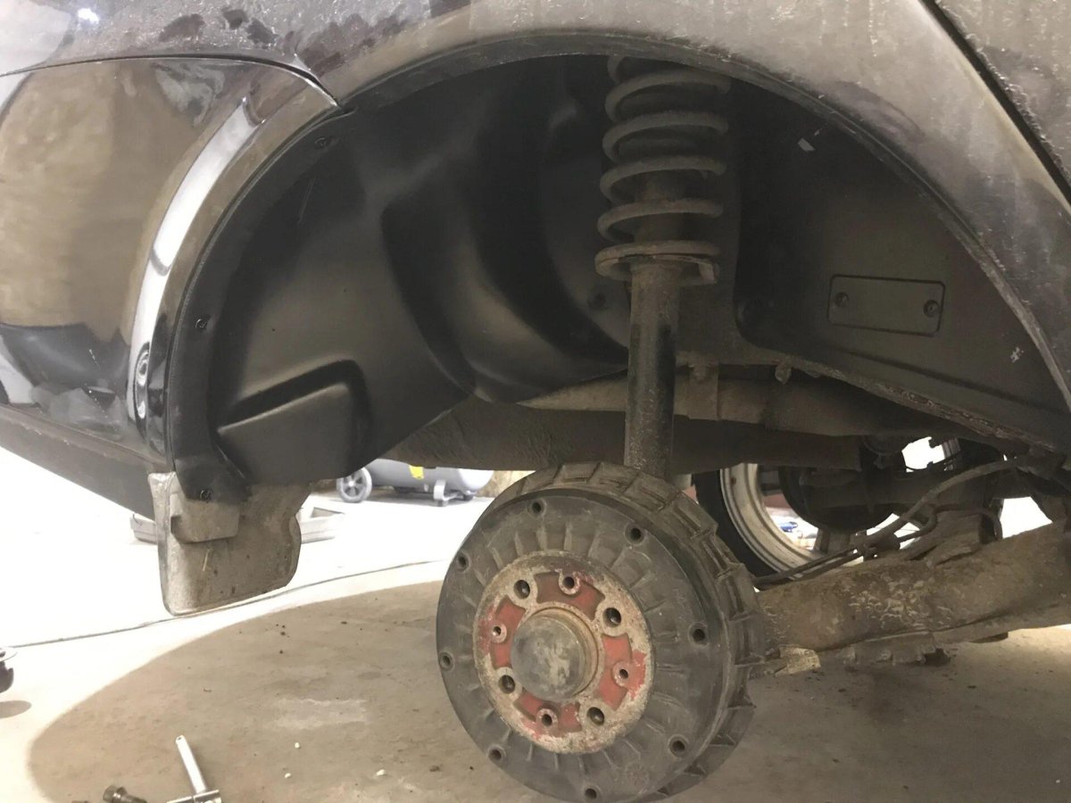 Задние подкрылки Приора