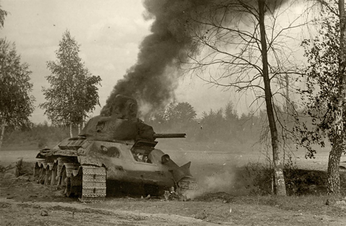 Т-34 Великая Отечественная война