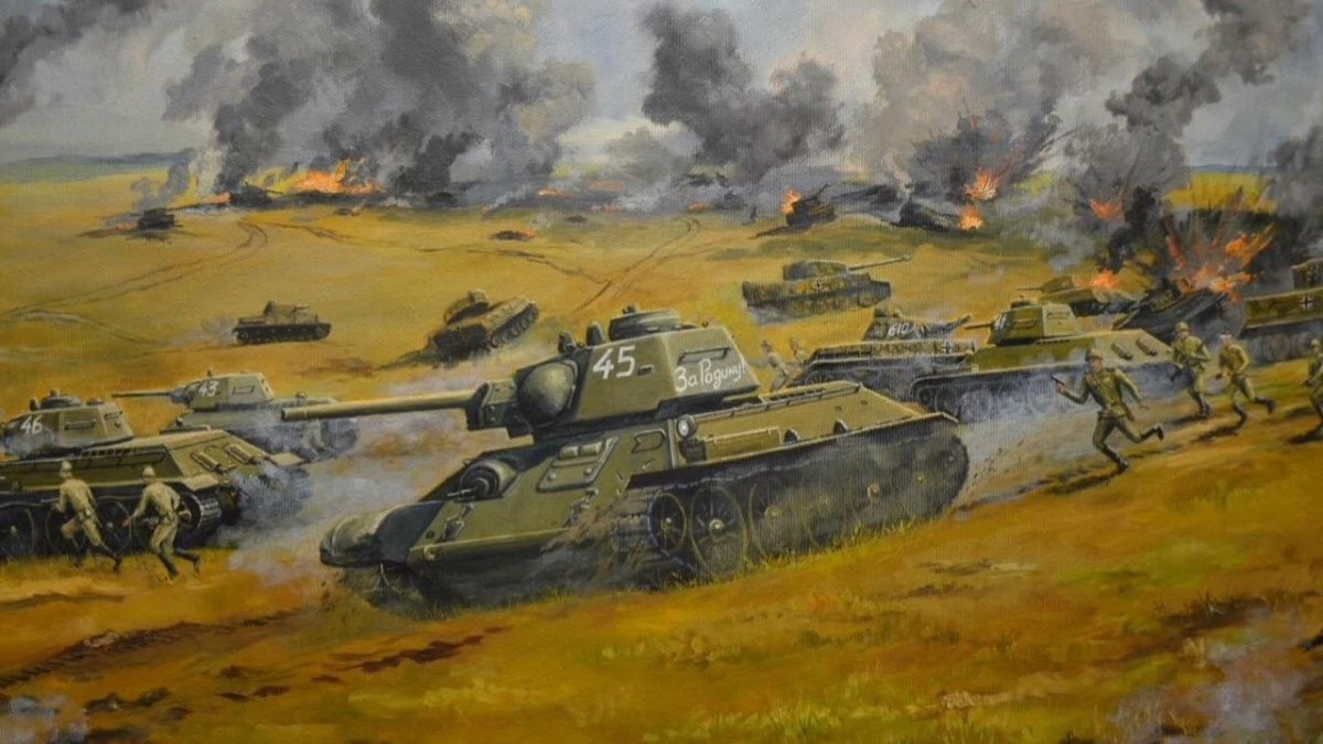 Курская дуга 1943 танковое сражение