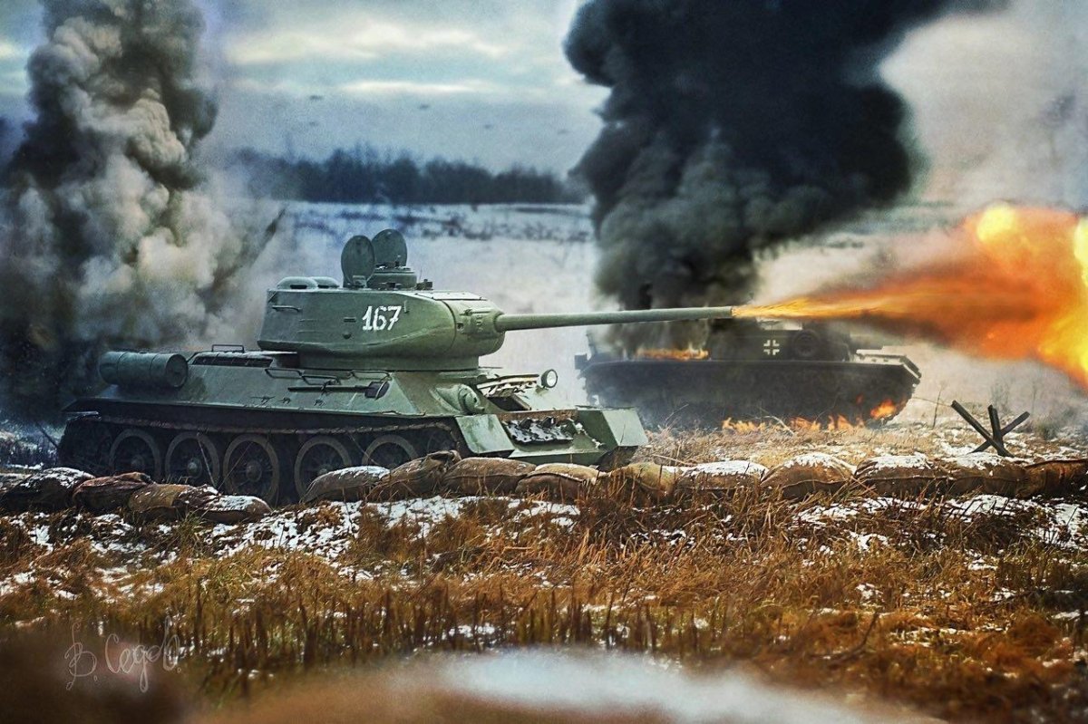 Советский танк т 34