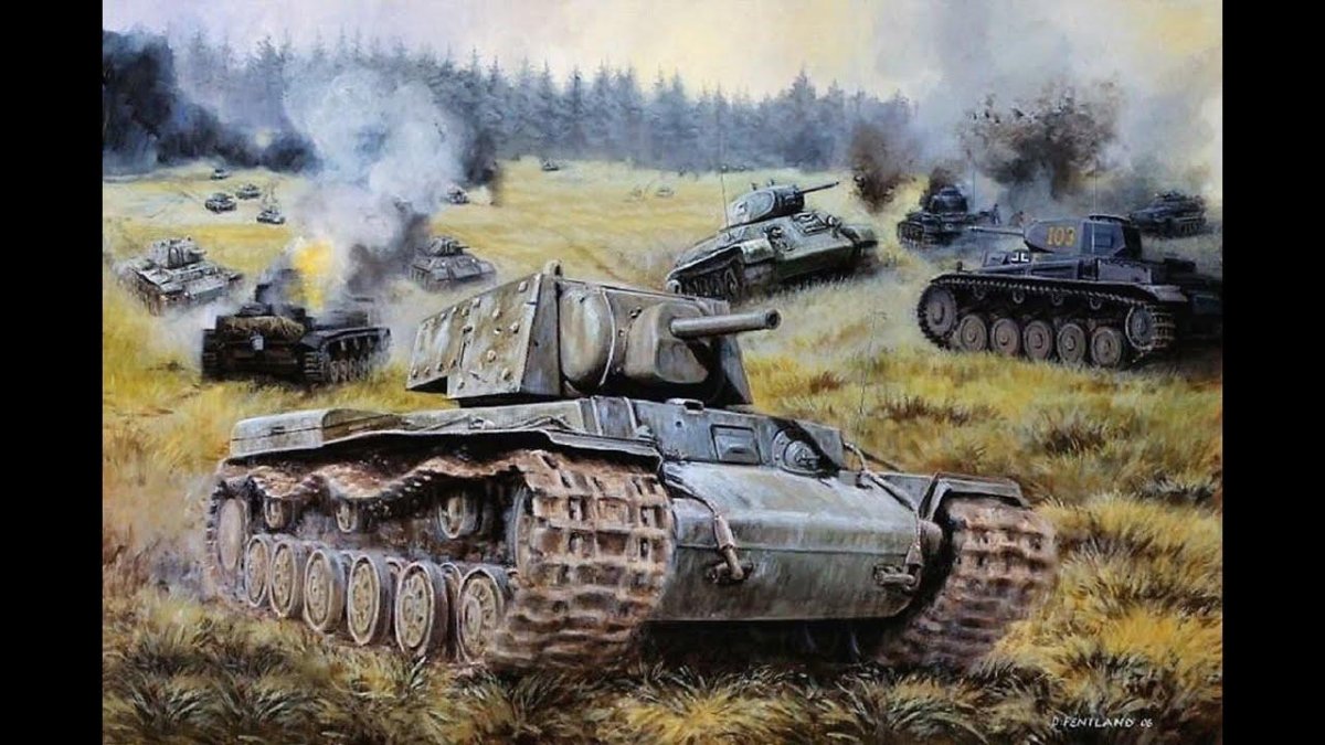 Кв 1с Курская битва