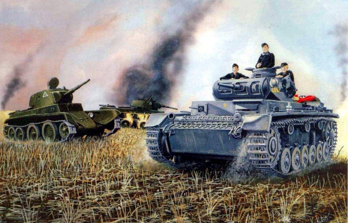 Танковые бои второй мировой войны