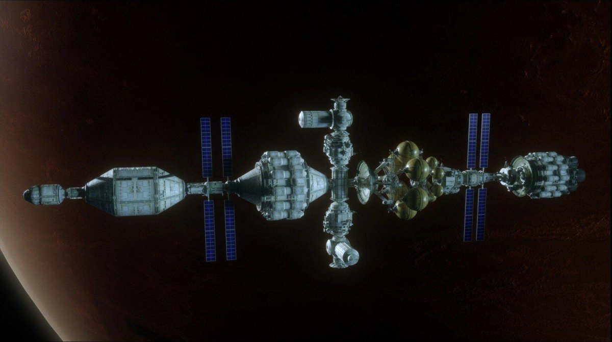 Марсианин космический корабль