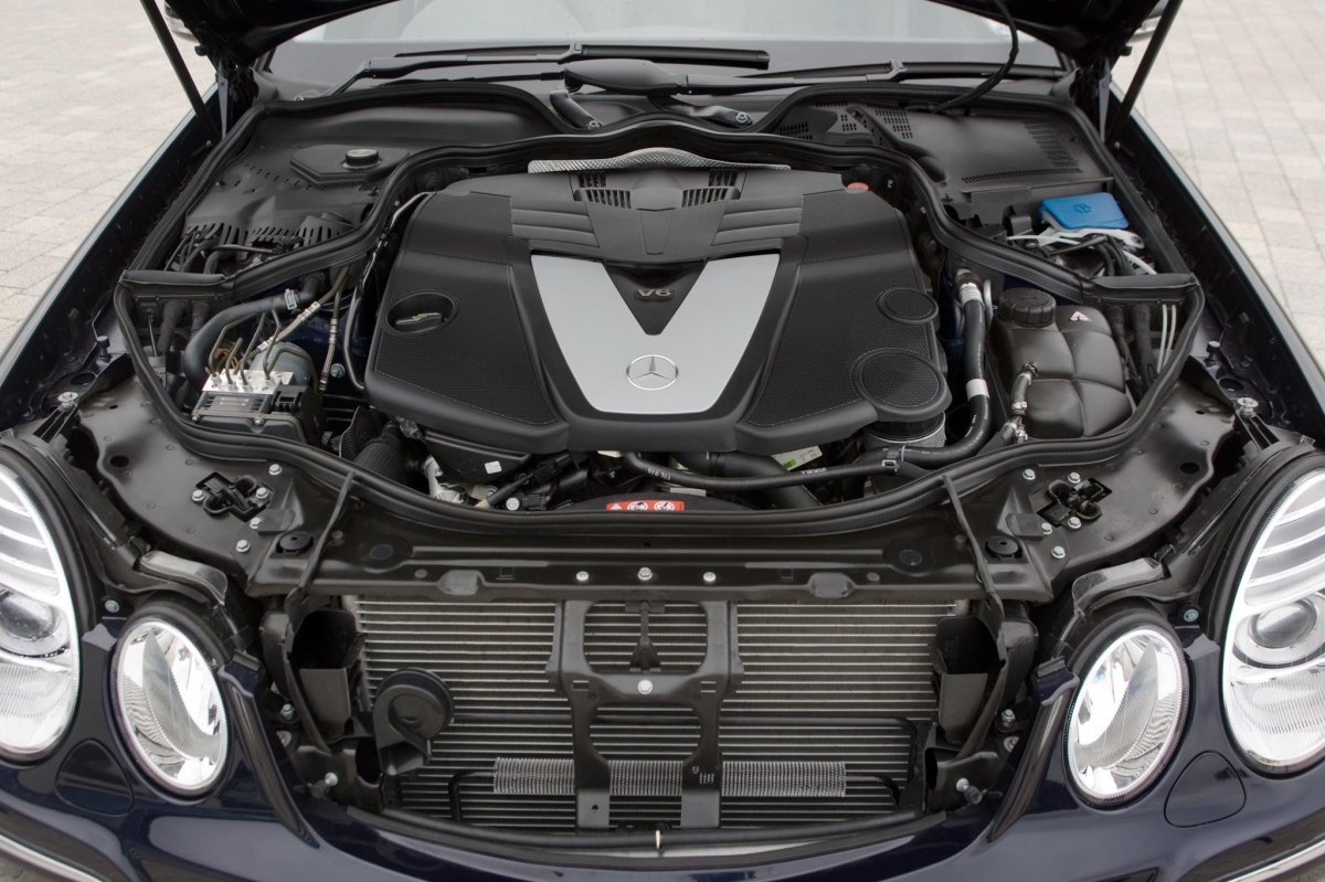 Mercedes Benz.w211 мотор