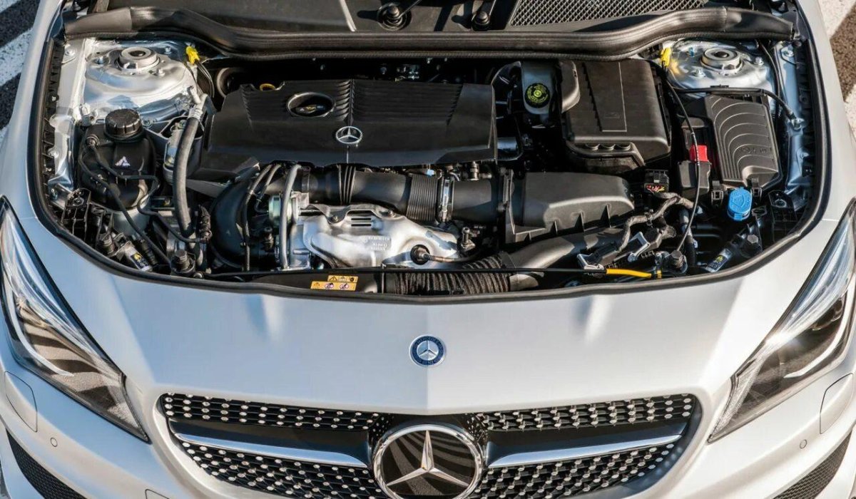 Mercedes CLA 250 двигатель