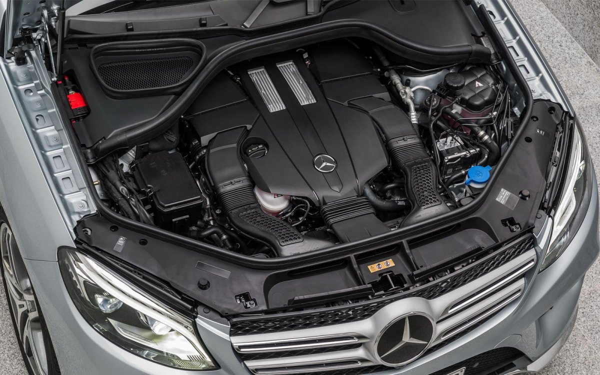 Мерседес мл 350 под капотом