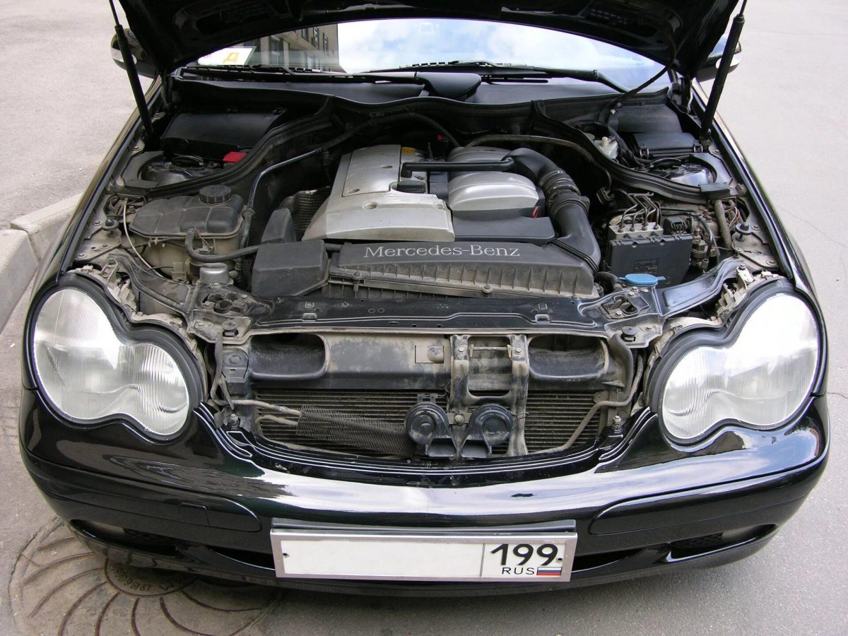 Мерседес w203 под капотом