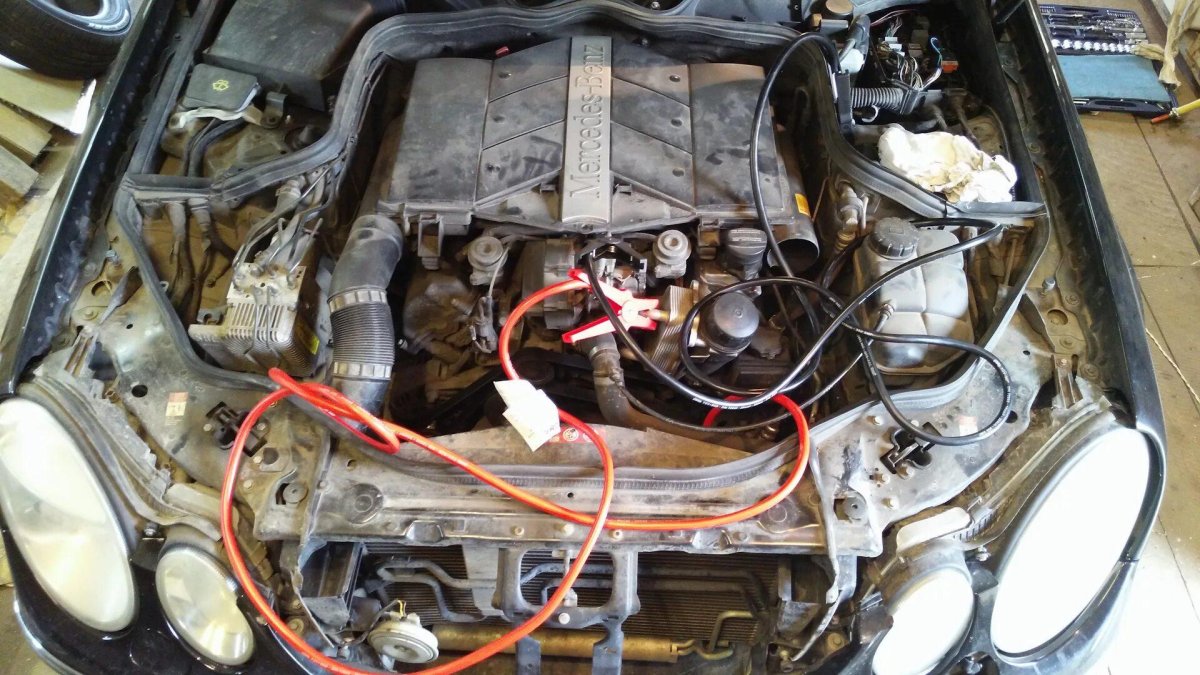 Прикурить 211 Мерседес