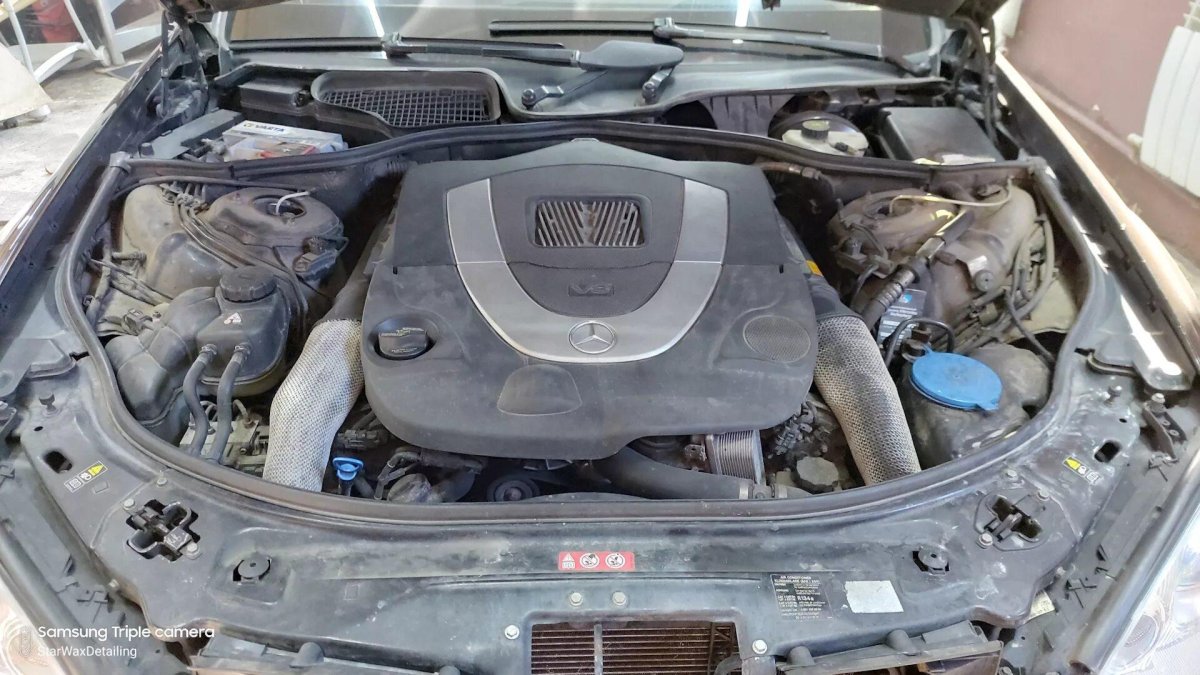 Мерседес 221 под капотом