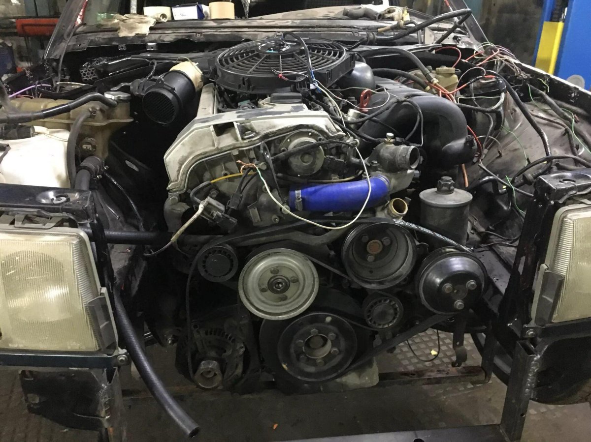 104 Мотор Мерседес