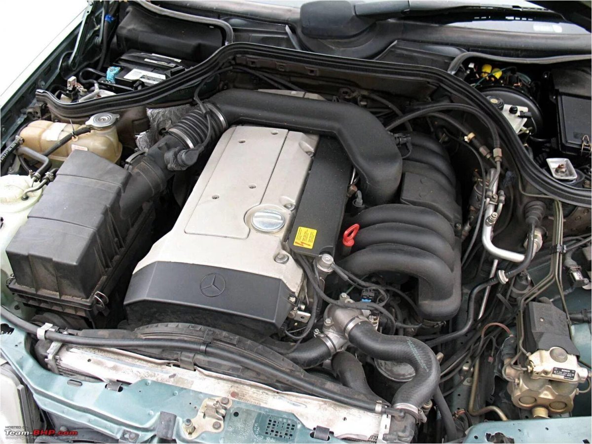 Mercedes Benz w210 мотор