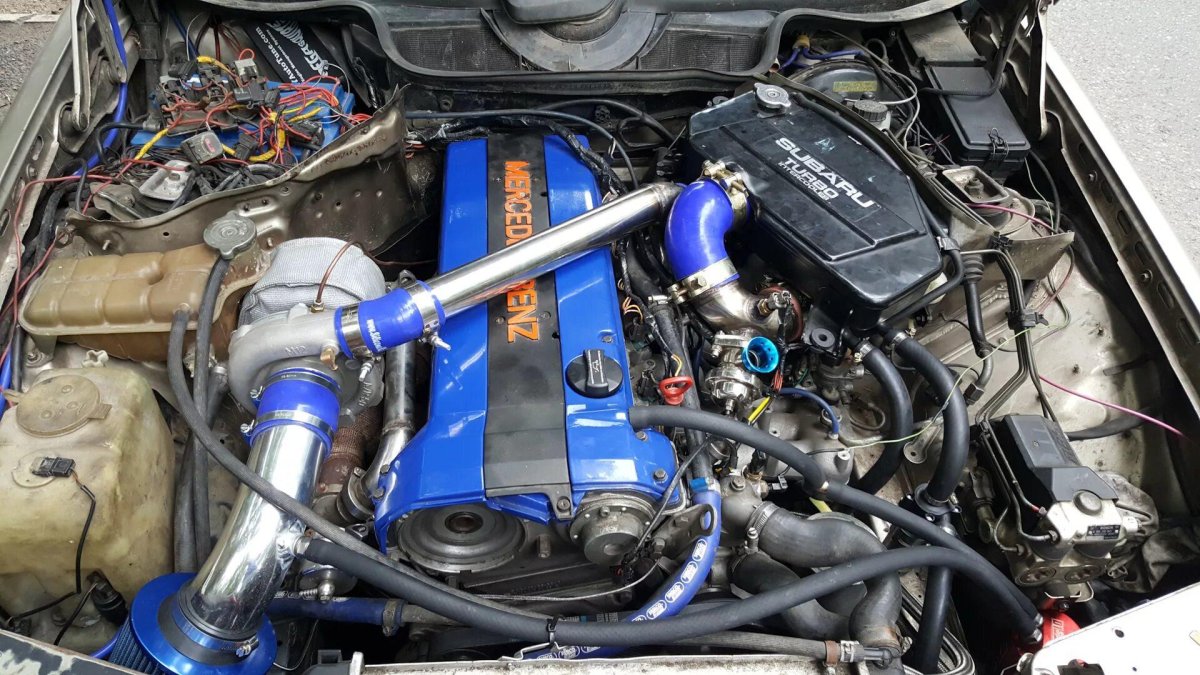 Турбо мотор м104