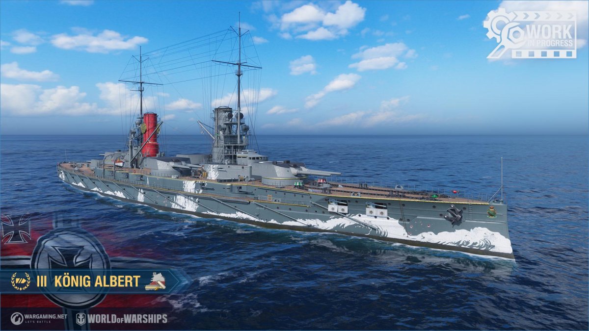 Konig Albert World of Warships