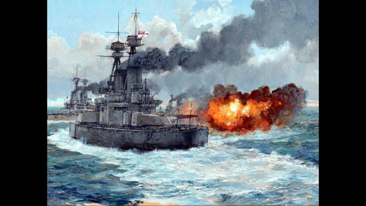 Ютландское сражение корабли