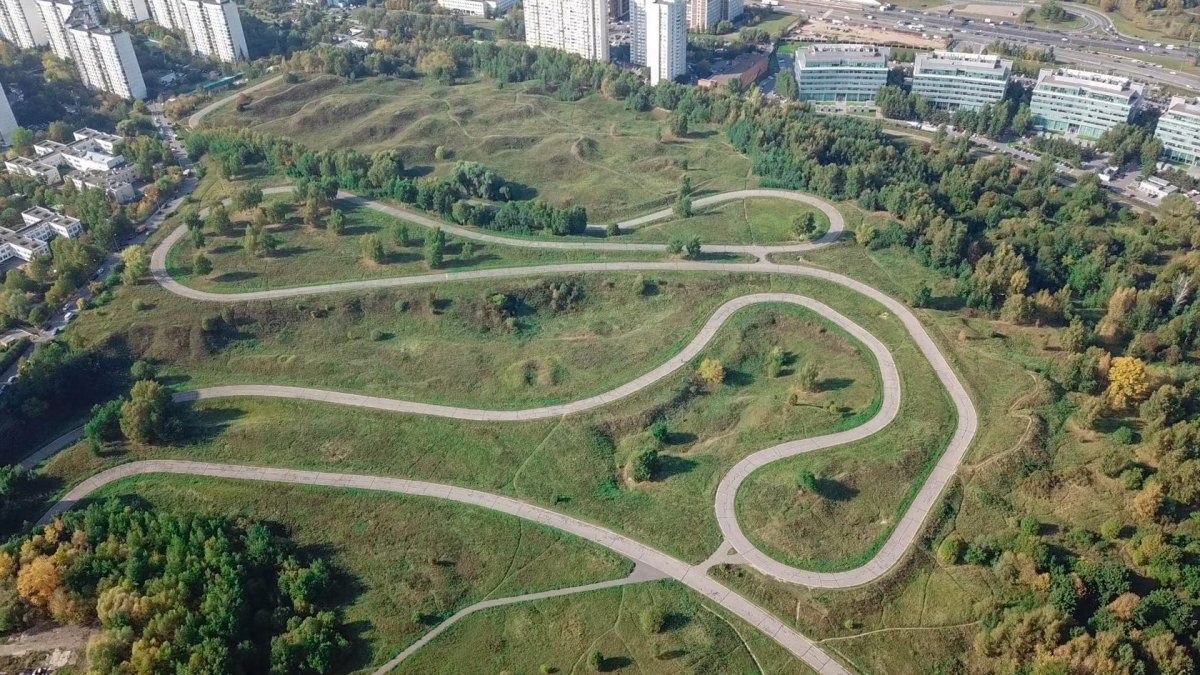 Крылатское Олимпийская велотрасса