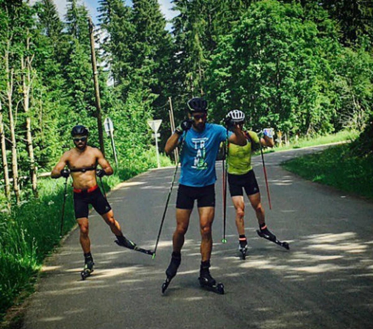 Симон Фуркад голый