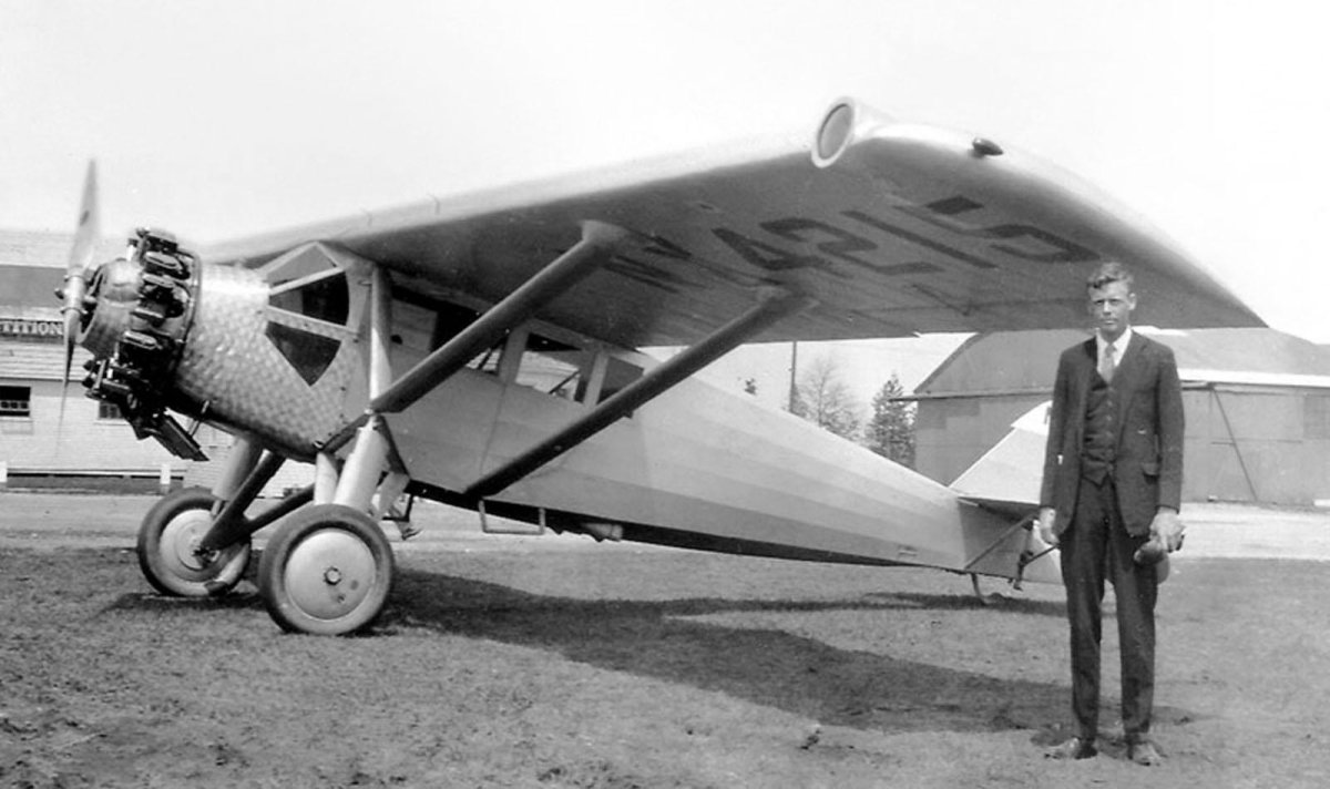 Чарльз Линдберг самолет