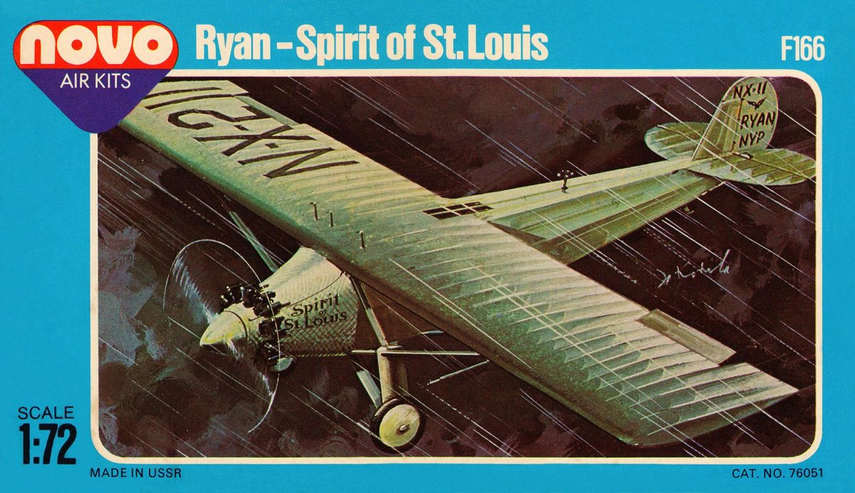 Ryan NYP Spirit of St.Louis чертеж