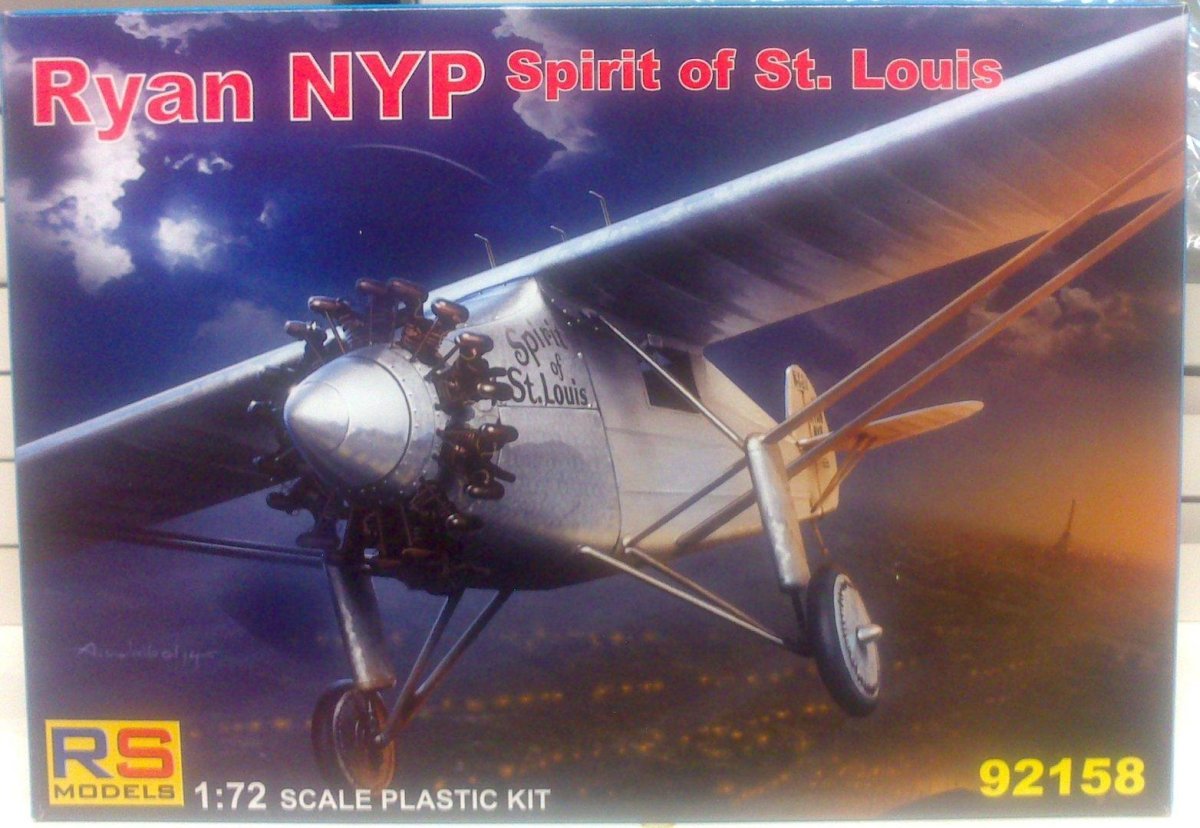Ryan NYP Spirit of St.Louis чертеж