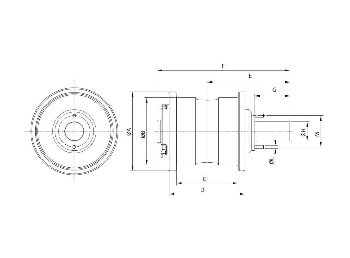 Катки поддерживающие и опорные