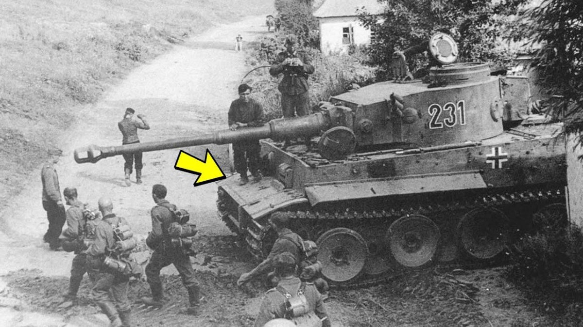 Танк тигр 1943 Курская дуга