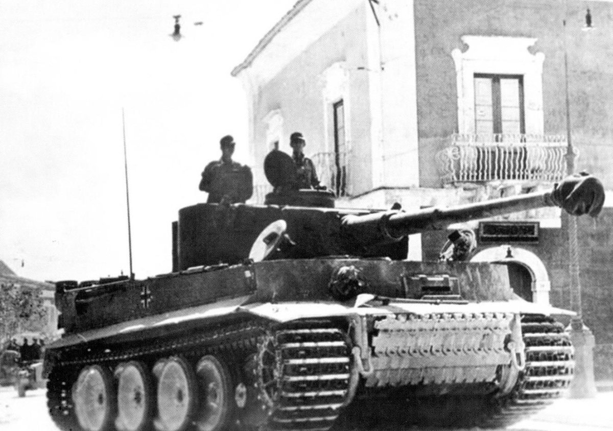 Танк тигр 1943