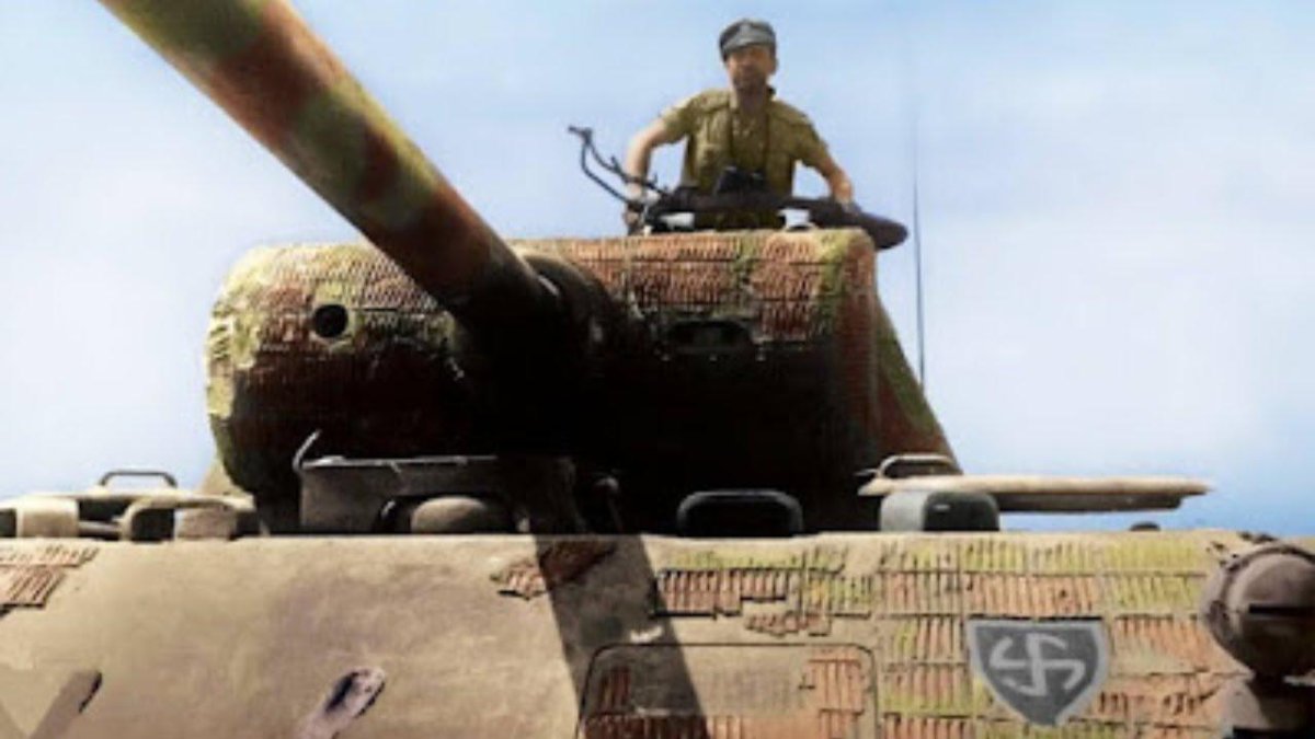 Танк пантера дивизии СС Викинг
