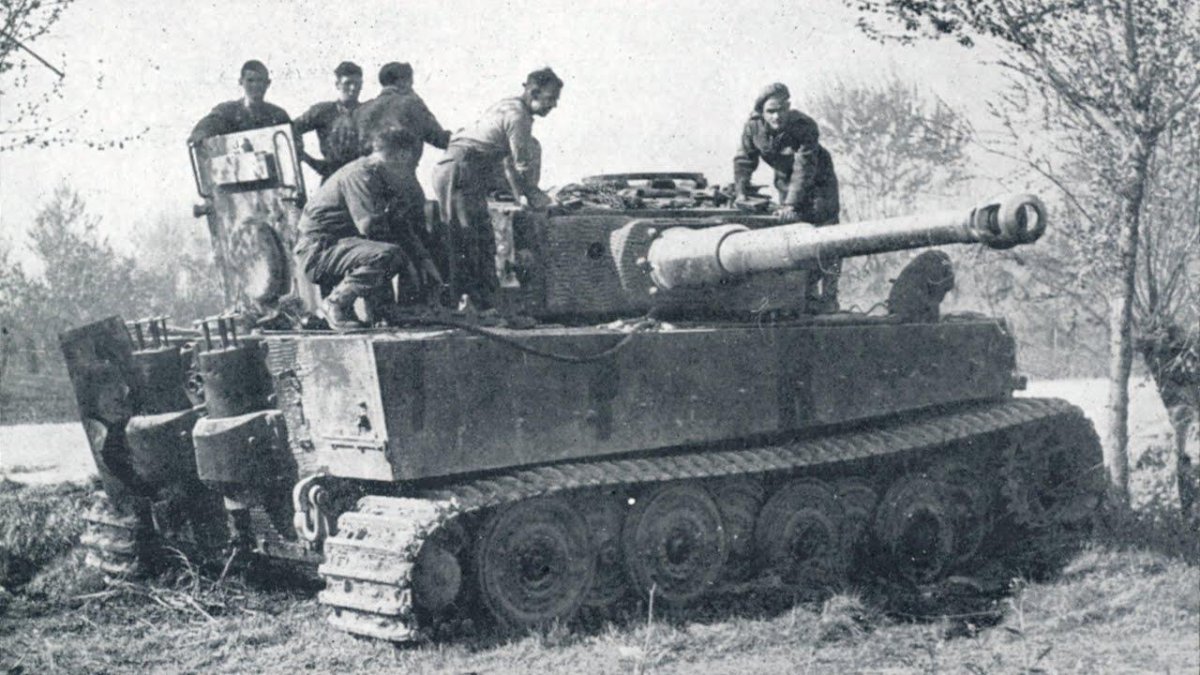 Танк тигр 1945