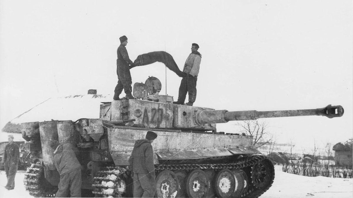 Танк тигр 1943