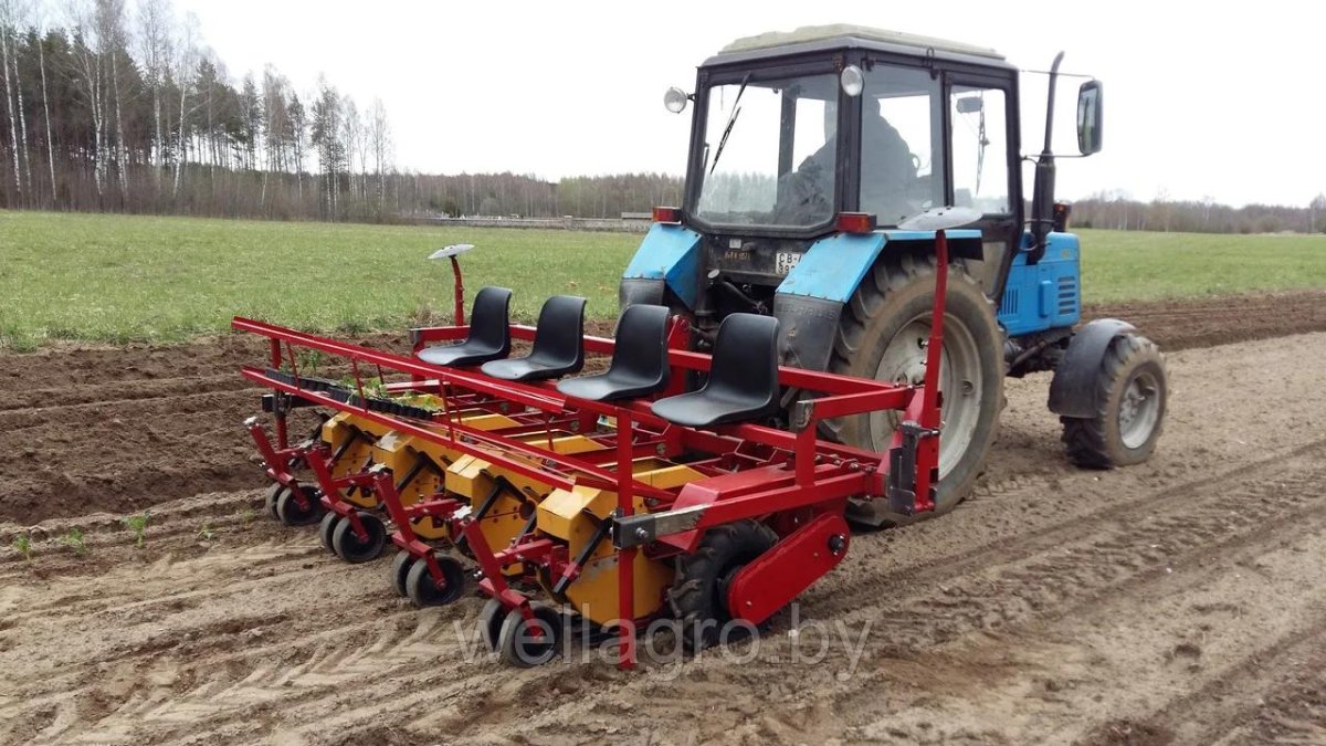 МРП-2 машина рассадопосадочная