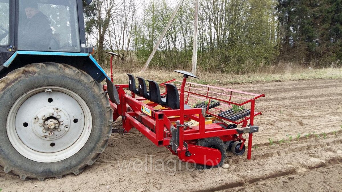 МРП-2 машина рассадопосадочная