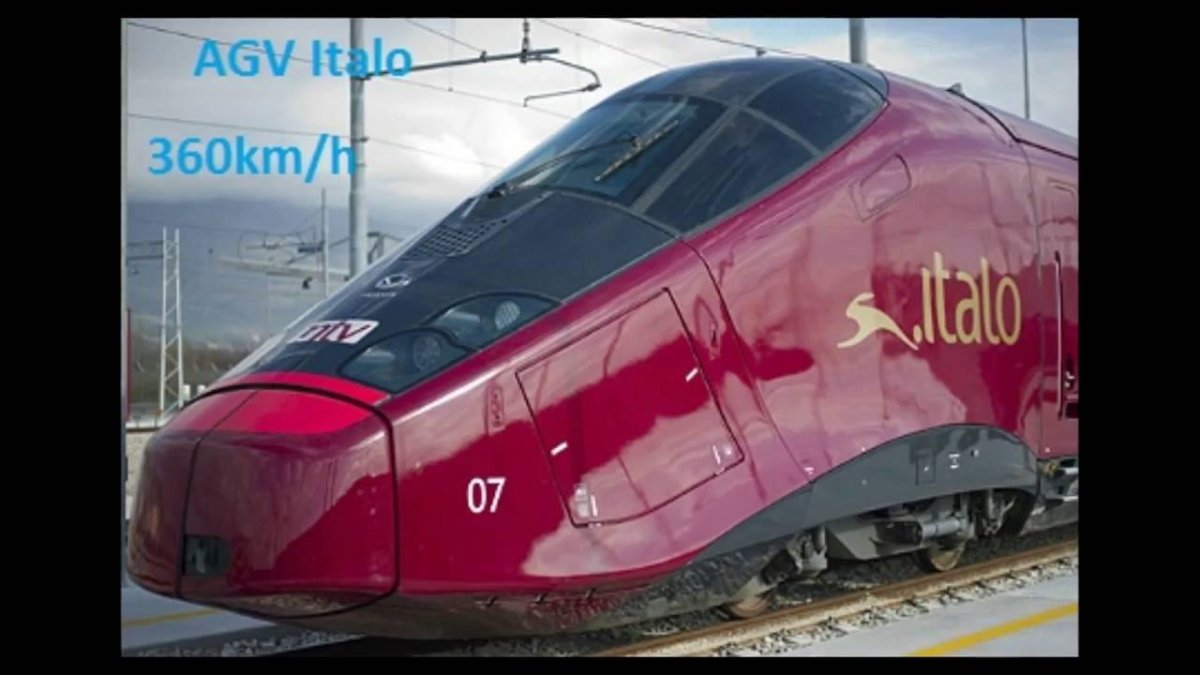 Скоростной поезд Италия Italo