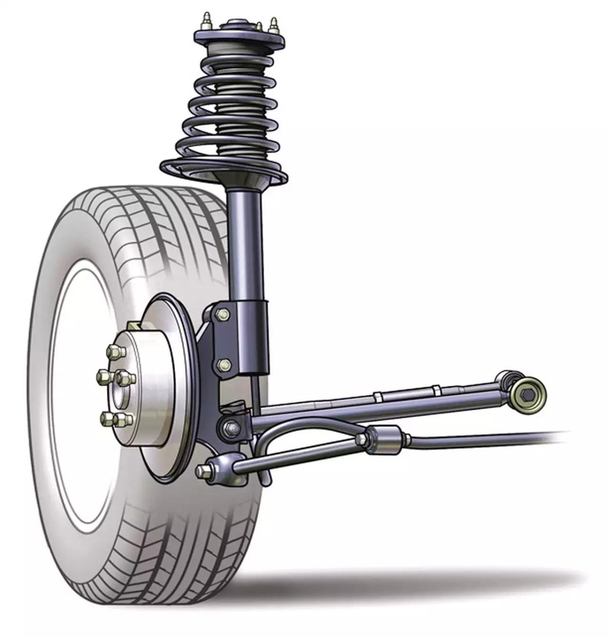 Задняя подвеска Макферсон