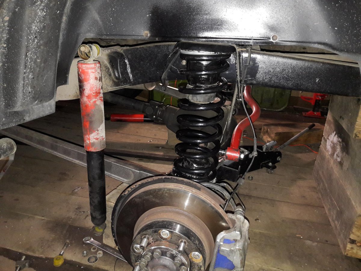 Задняя пружинная подвеска на УАЗ Патриот