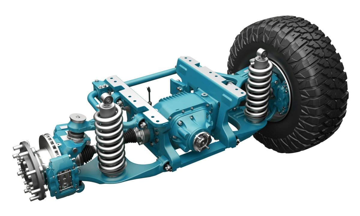 Oshkosh tak-4 independent Suspension System