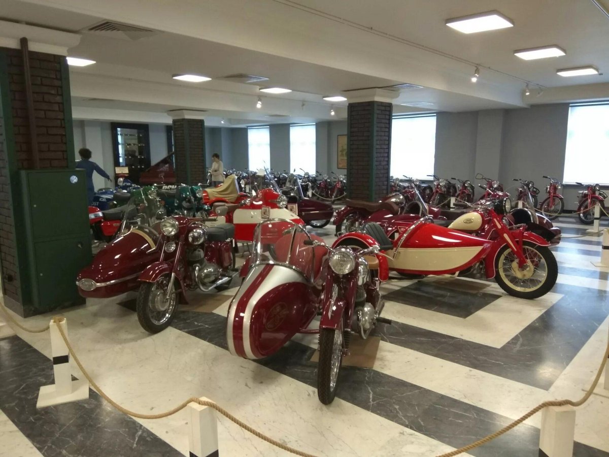 Музей техники Вадима Задорожного мотоциклы