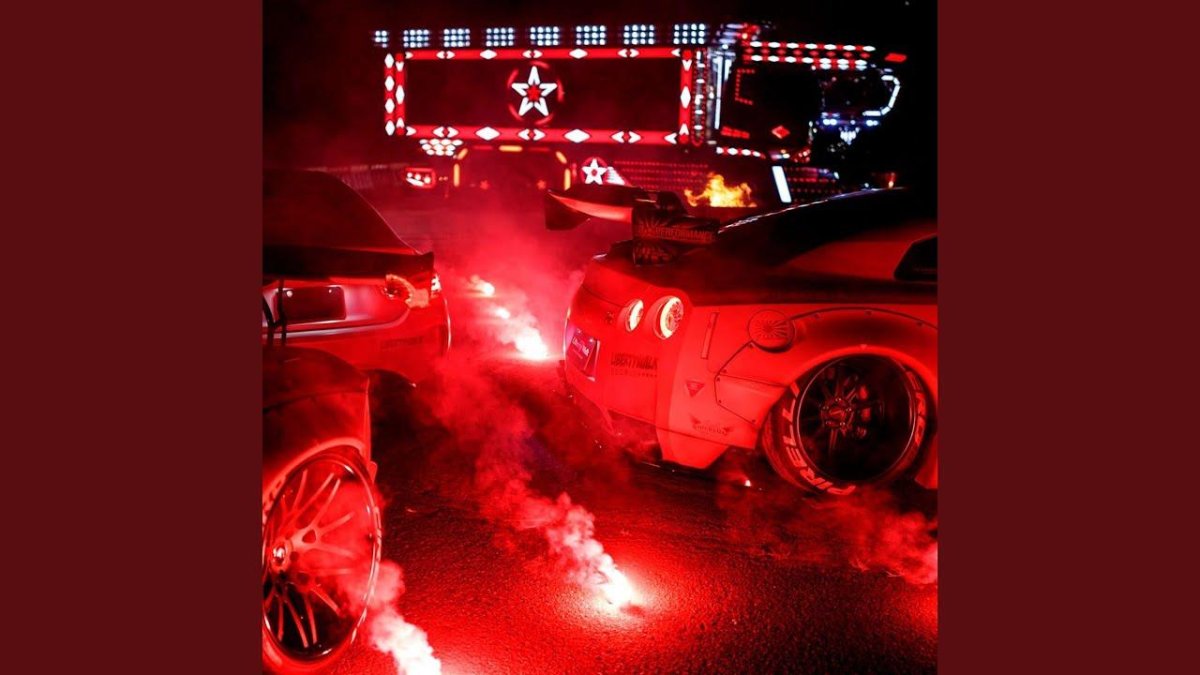 Ночные гонки в Японии